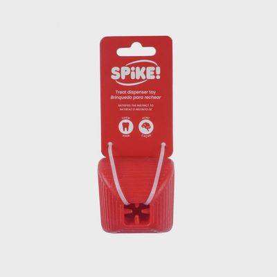 Spike Treat Square Dog Toy