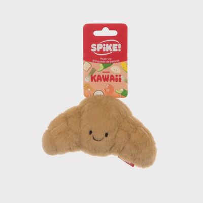 Spike Kawaii Croissant Dog Toy