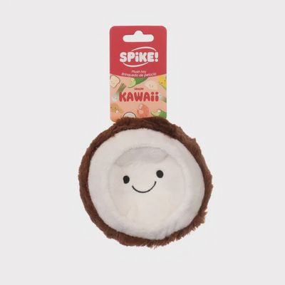 Spike Kawaii Coconut Dog Toy