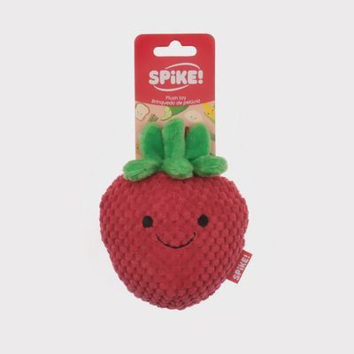 Spike Kawaii Strawberry Dog Toy