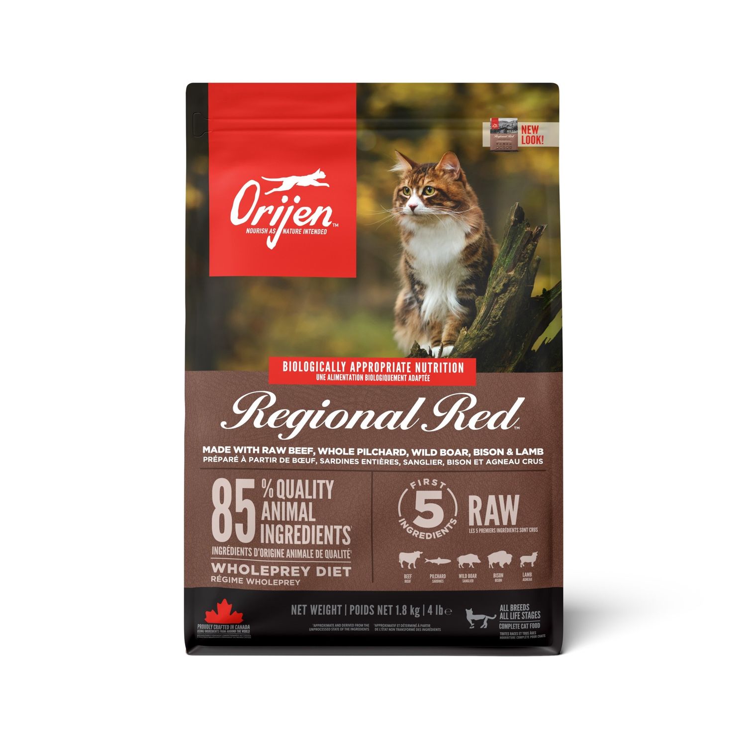 Orijen Regional Red Cat food