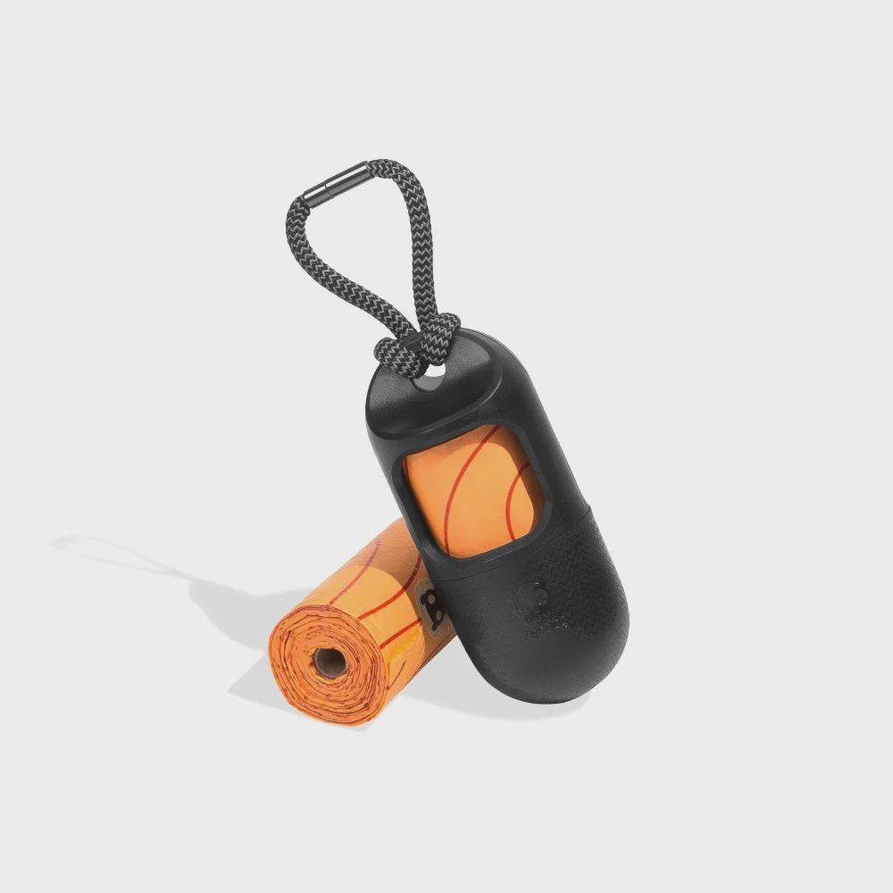 Zee.Dog Poo Bag holder Black