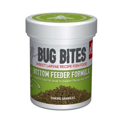 Fluval Bug Bites Bottom Feeder Fish Food Granules 45g