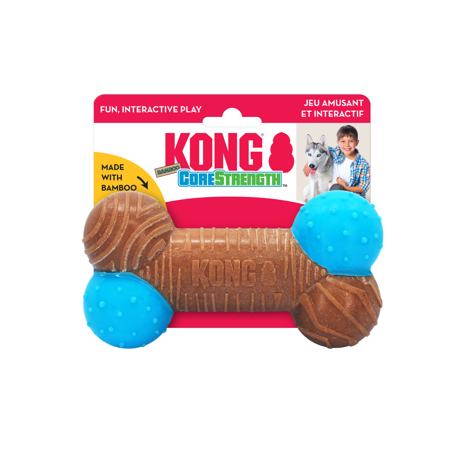 KONG Core Strength Bamboo Bone Lg