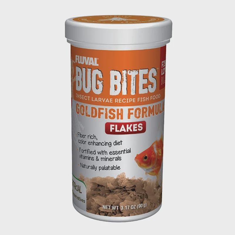 Fluval Bug Bites Goldfish Flakes 90g