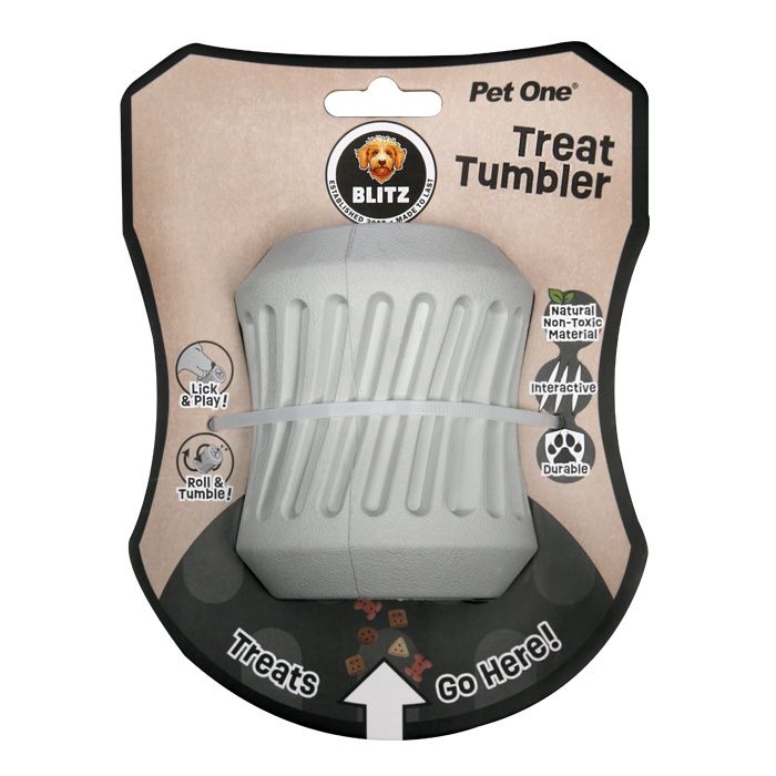 Blitz Rubber Treat Tumbler Grey L