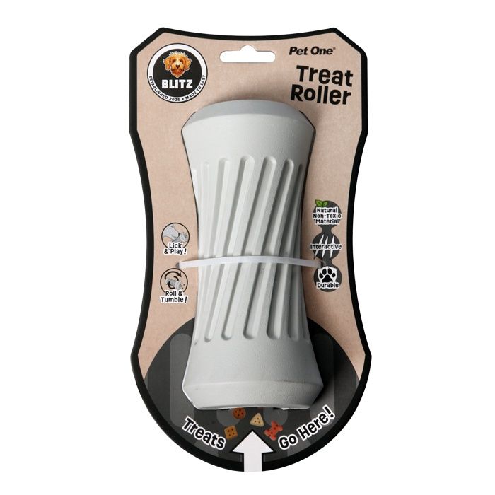 Blitz Rubber Treat Roller Grey L