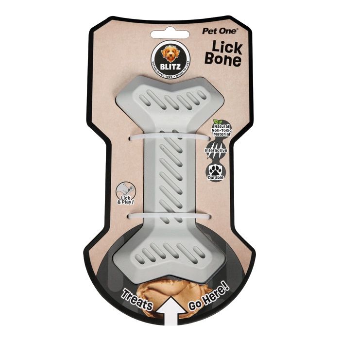 Blitz Rubber Lick Bone Grey L