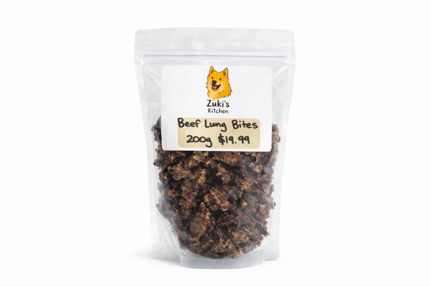 Zuki's Kitchen Beef Lung Bites 200g