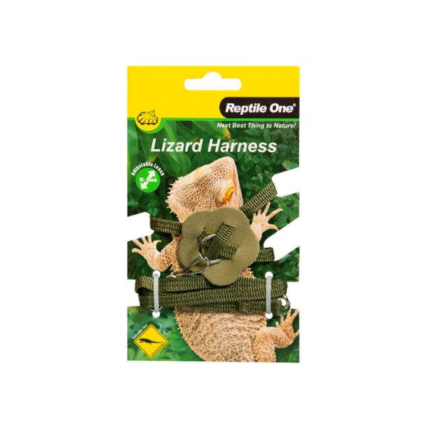 Reptile One Lizard Harness with Adjustable Leash