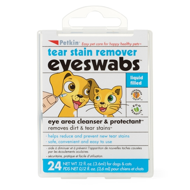 Petkin Eye &amp; Tear Swabs 24pk