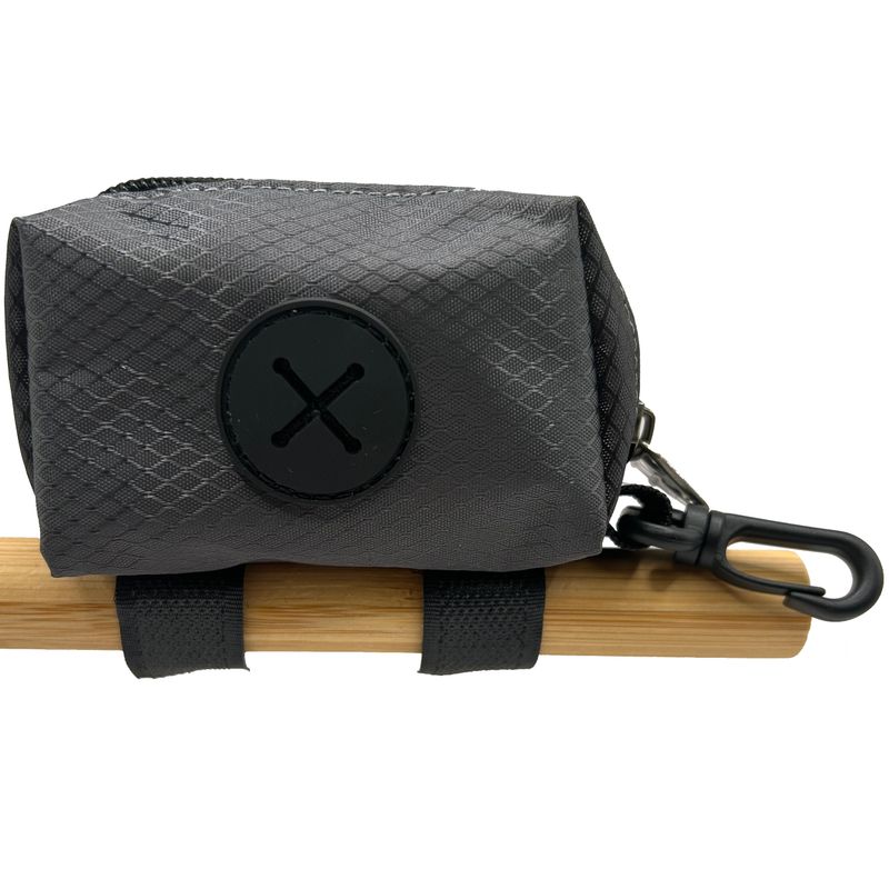 Latched Poop Bag Holder - Oxford Grey