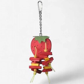 A&amp;E Small Strawberry Bird Toy 28cm