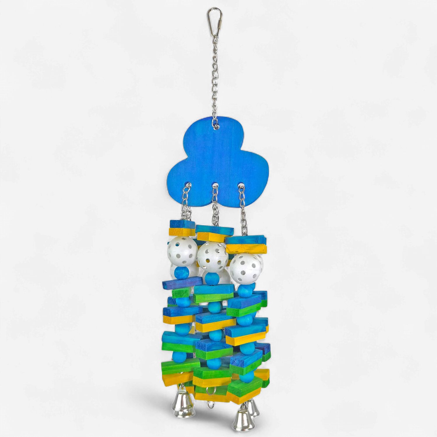 A&amp;E Windy Chimes Wood Blocks Bird Toy 47cm