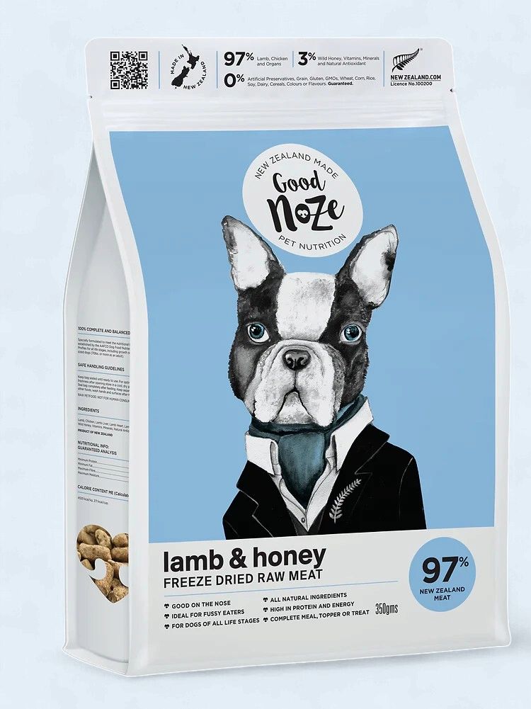 Winston Lamb and Honey Freeze Dried Dog Food 350g