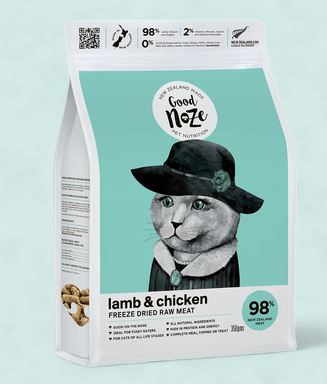 Gladys Lamb &amp; Chicken Cat Food 350g