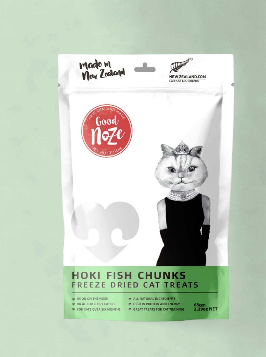 Hoki Fish Chunks Cat treats 65g