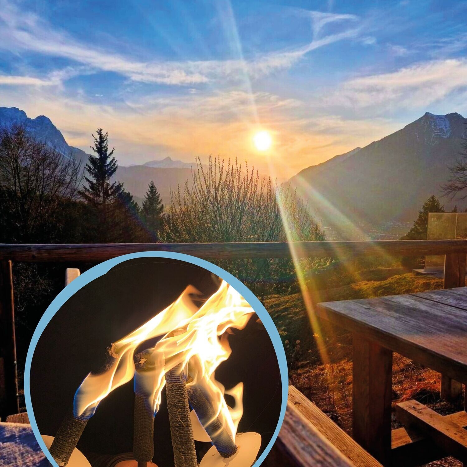 Sundowner Fackelwanderung (ohne Schmankerl)