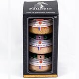 Coffret Pâtés artisanaux Bière Chicorée Ail et lardons Cadeau du Nord (2 achetés = 1 offert)