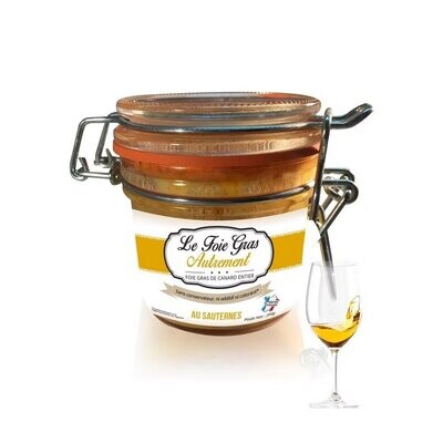 Foie Gras de Canard entier au Sauternes Autrement 80g (2 achetés = 1 offert)