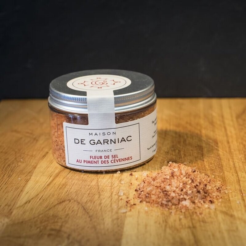 Fleur de sel de Camargue au Piment des Cévennes