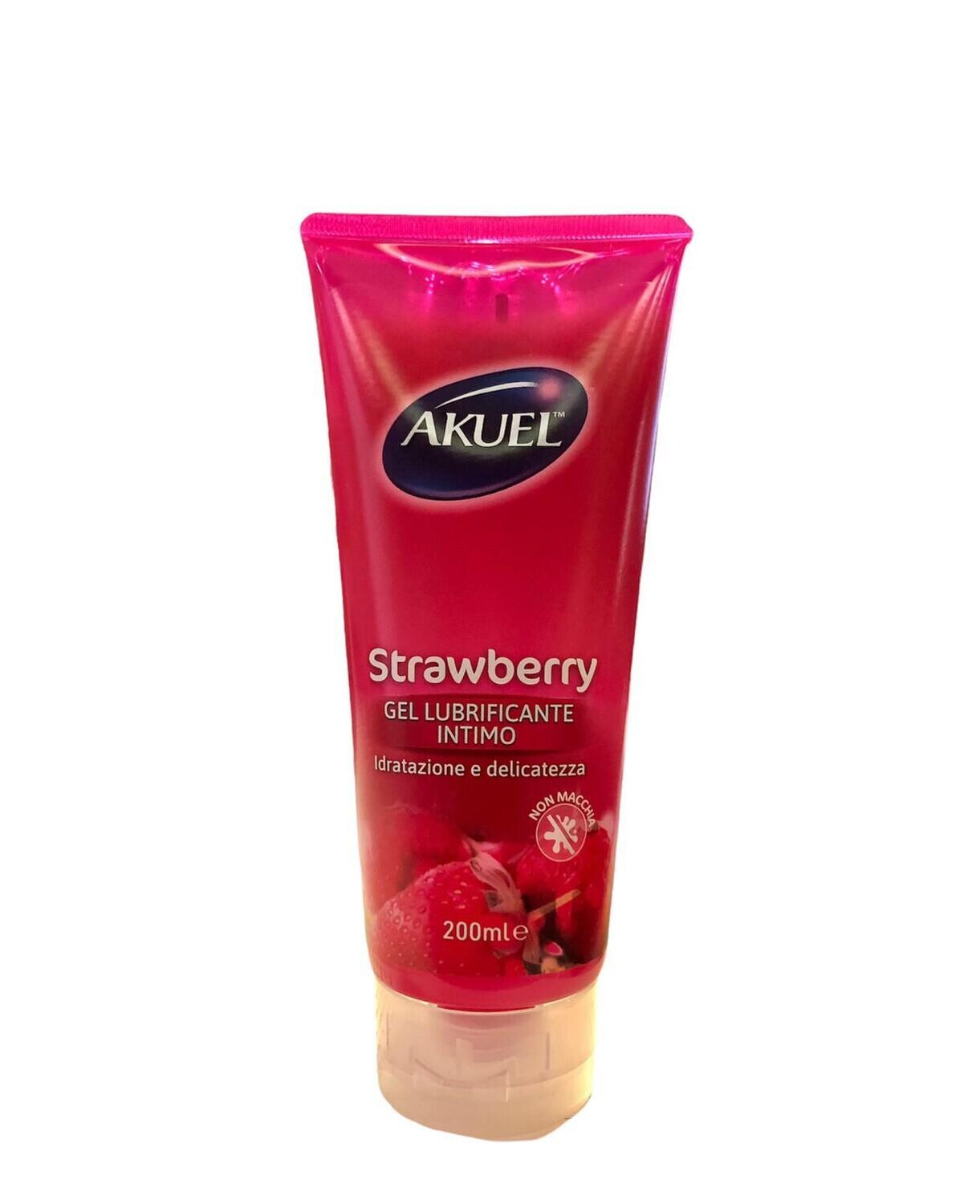 Akuel strawberry gel lubrificante intimo