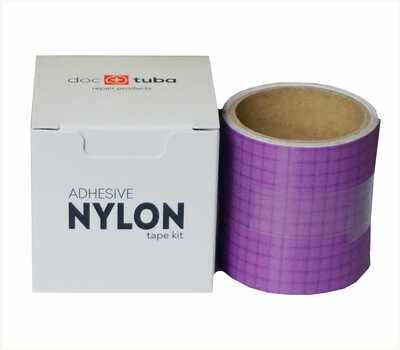 Ripstop Nylon Repair Patch. Purple.