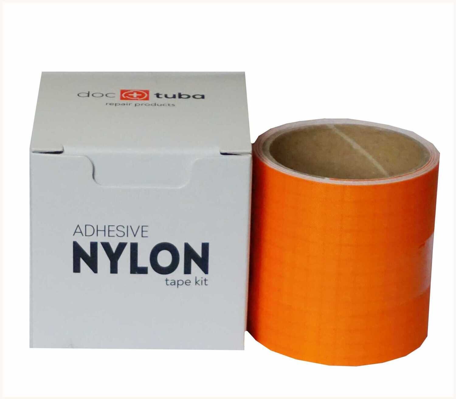 Ripstop Nylon Repair Patch. Orange.