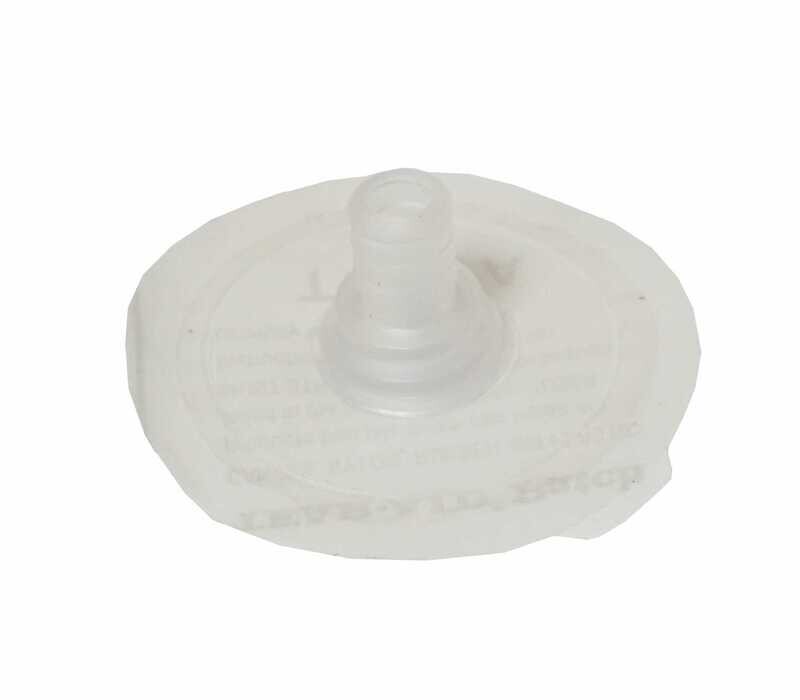 (28) Duotone One Pump Valve, Straight. Max Flow.