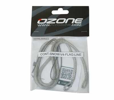 (26) Ozone V4 Flag Out Safety Line. Contact/Snow Bars.