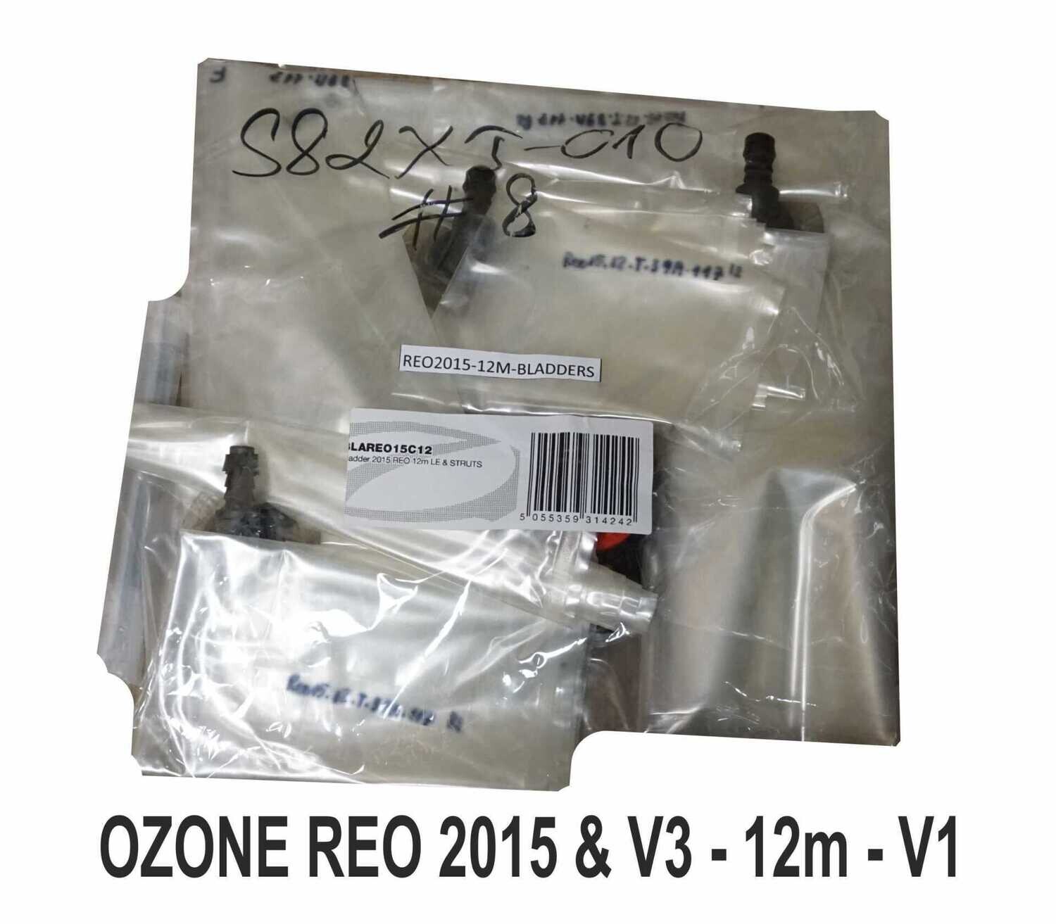Ozone Reo 2015 & V3 - 12m - Complete Bladder Set - Version 1