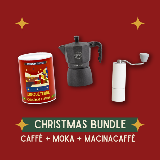 CHRISTMAS BUNDLE – CAFFÈ + MOKA E&B LAB + MACINACAFFÈ TIMEMORE