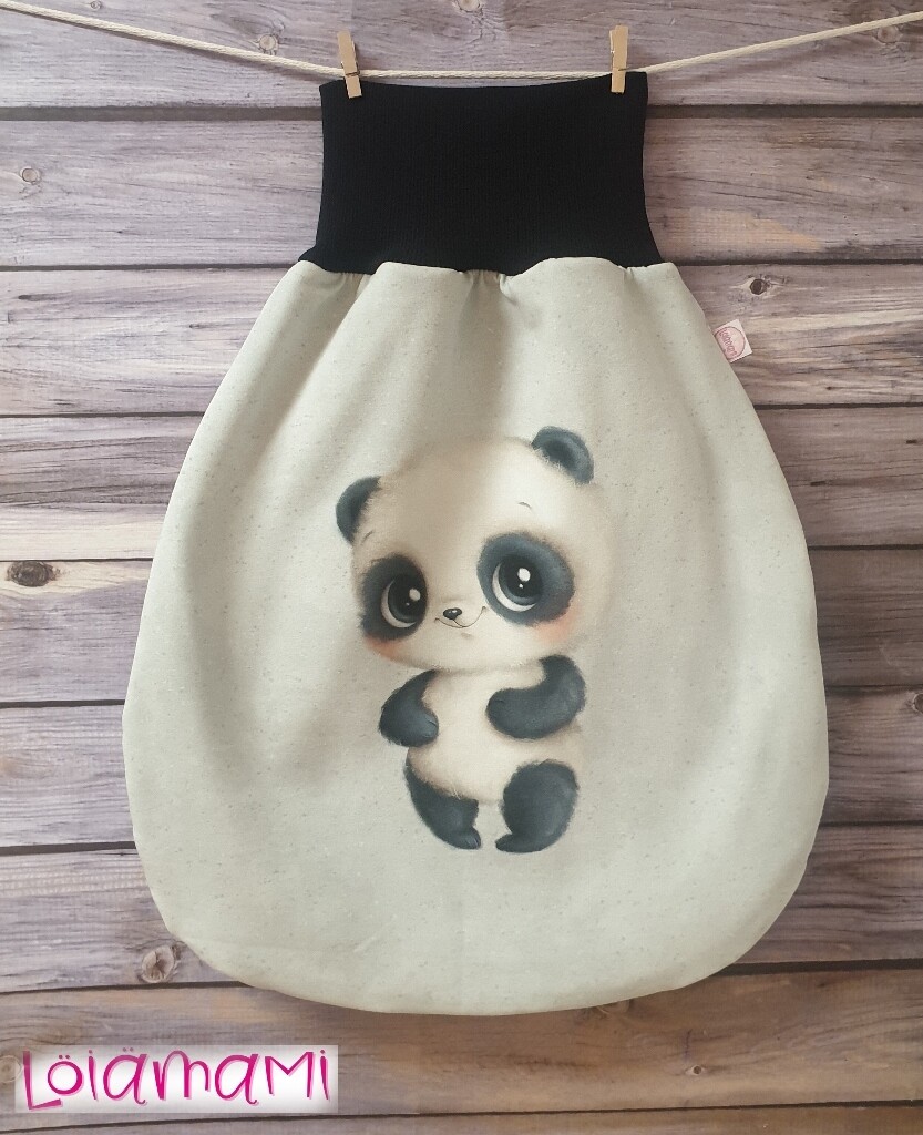 Baby Strampelsack Panda