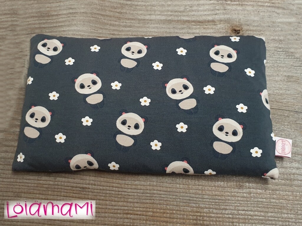 Dinkelkissen Panda 26cm