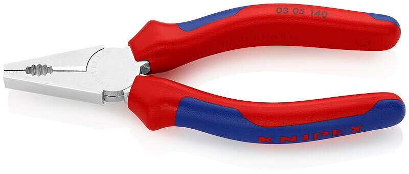 KNIPEX Kombinētas plakanknaibles 60 HRC, DIN ISO 5746, 180 mm, 0305180 KNI