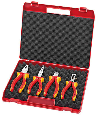 KNIPEX Knaibļu komplekts 1000V DIN EN 609000, 03 06 180