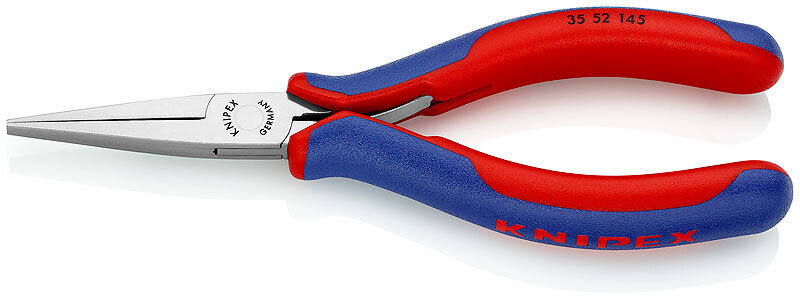 KNIPEX Plakanknaibles satverošās elektronikai DIN ISO 9655, 145 mm, 3552145 