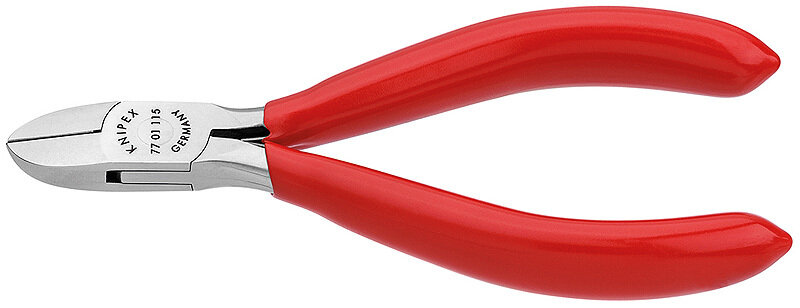 KNIPEX Asknaibles elektronikai DIN ISO 9654, 130 mm, 7701130 