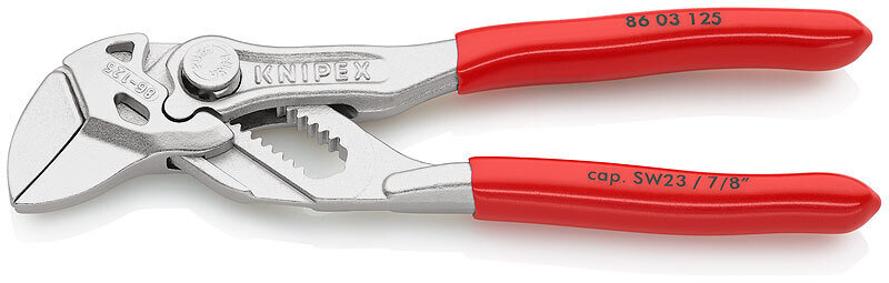 KNIPEX Bīdatslēga (atslēdznieku knaibles) DIN ISO 5743, 150 mm, 8603150