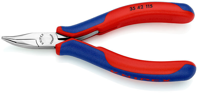 KNIPEX Plakanknaibles satverošās elektronikai DIN ISO 9655, 115 mm, 3542115 