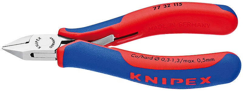 KNIPEX Asknaibles elektronikai DIN ISO 9654, 115 mm, 7732115