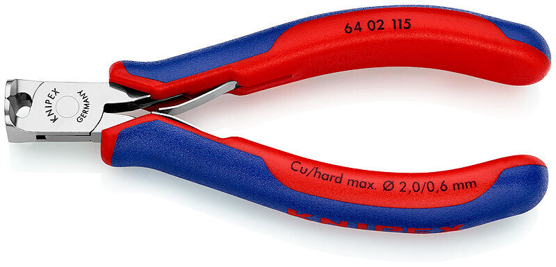 KNIPEX Gala asknaibles elektronikai DIN ISO 9654, 115 mm