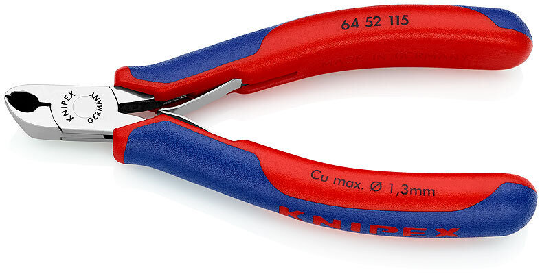 KNIPEX Gala asknaibles elektronikai DIN ISO 9654, 115 mm