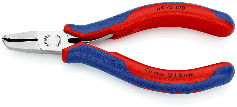 KNIPEX Gala asknaibles elektronikai DIN ISO 9654, 120 mm