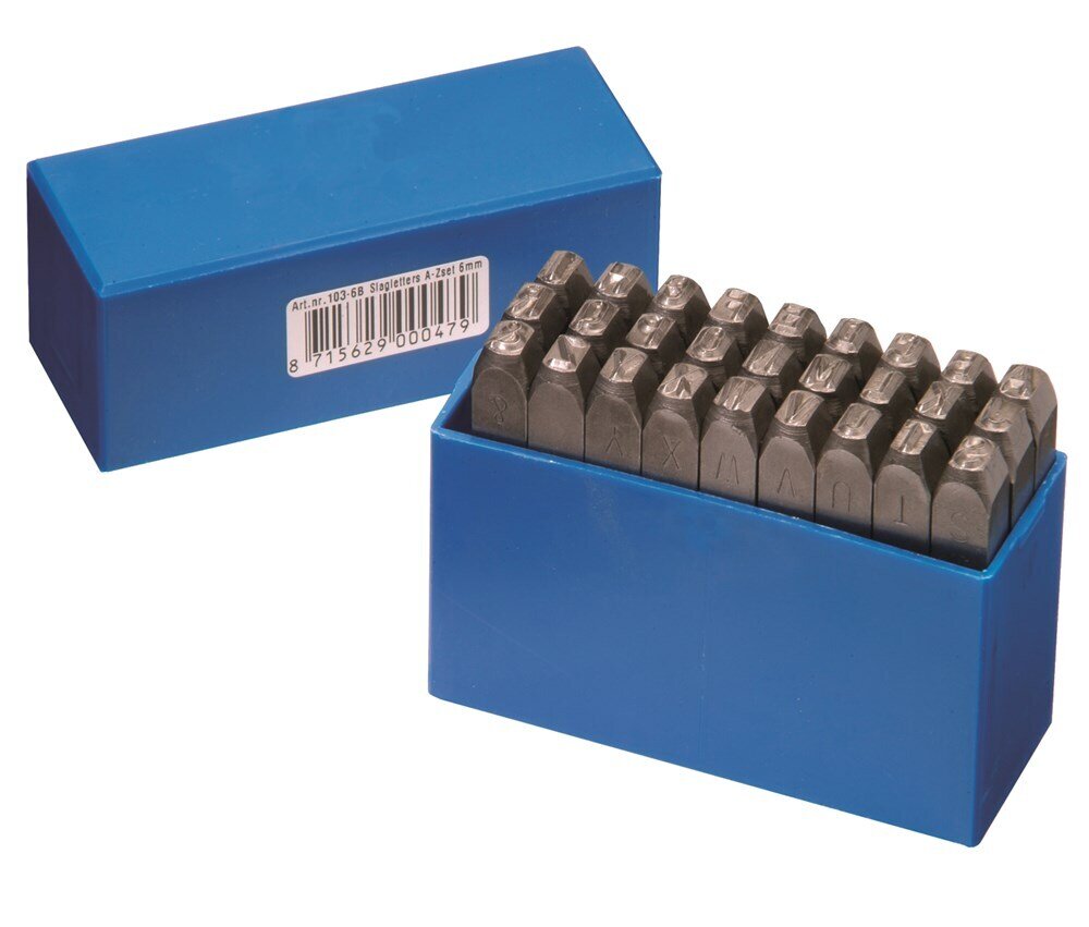 Uzsitamie burti A-Z+& simbols spoguļattēls, 7mm, GRAVUREM-S (STANDARD)