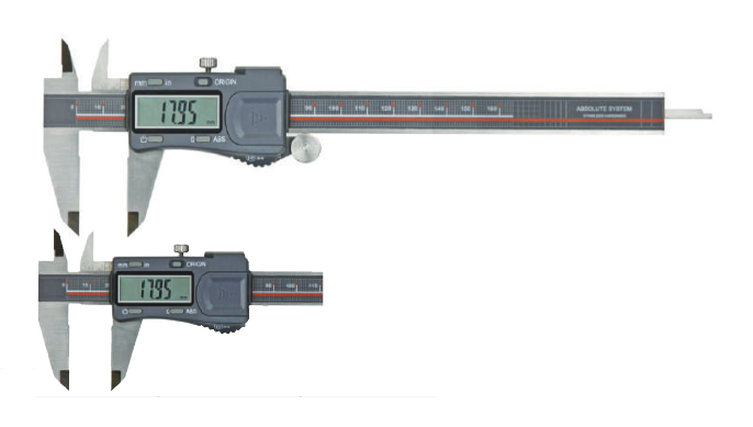 MIB Messzeuge Elektroniskais bīdmērs 150mm, absolūts, preciz. 0,02mm, IP 54, 02026210, digitālais