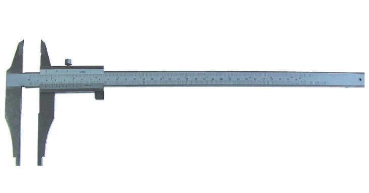 MIB Messzeuge Bīdmērs 250mm, žokļi 80mm, ied.vērt. 1/20 (0,05mm), viegla versija, 01009006