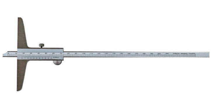 MIB Messzeuge Dziļummērs 200mm, ied.vērt. 1/20 (0,05mm), 01015043