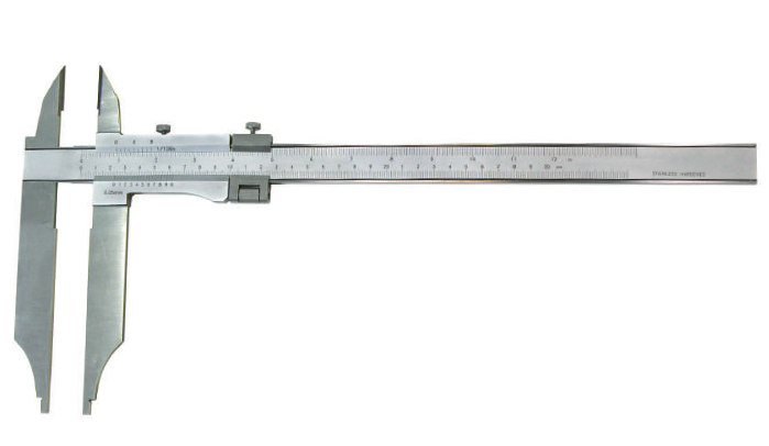 MIB Messzeuge Bīdmērs 200mm, žokļi 60mm, 01014040