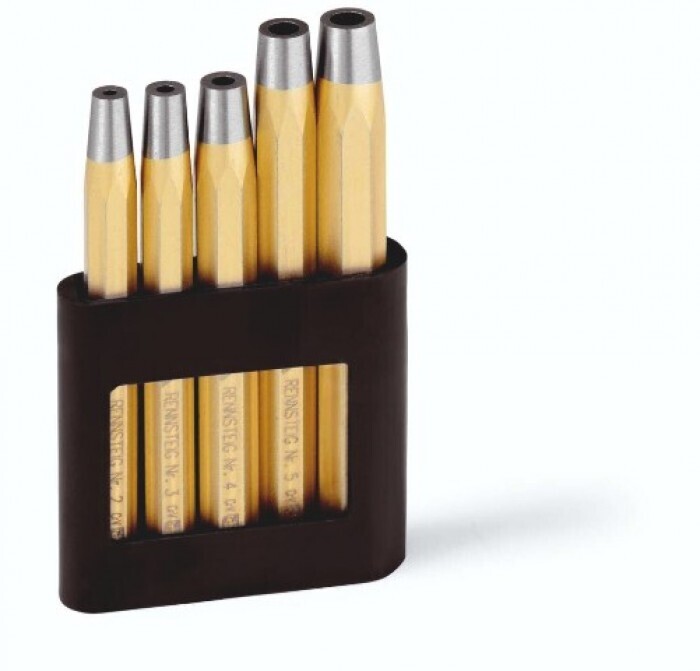RENNSTEIG kniežu seteru komplekts (uzstādītāji/dorņi) 5gb (2,3,4,5,6mm) plastmasas statīvā, 4451000 (445 100 0)